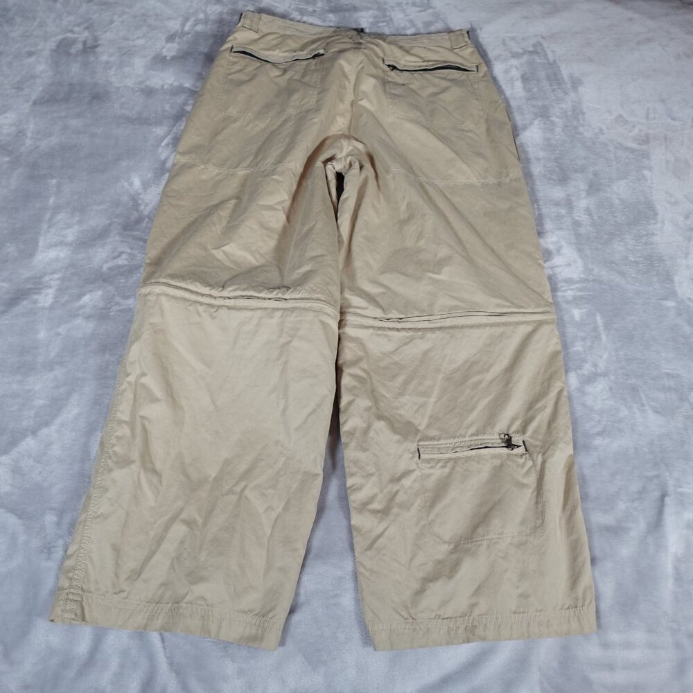 Vintage No Boundaries Convertible Cargo Pants Mens 38 (Fits 36x29) Wide Leg Y2K - Picture 6 of 13